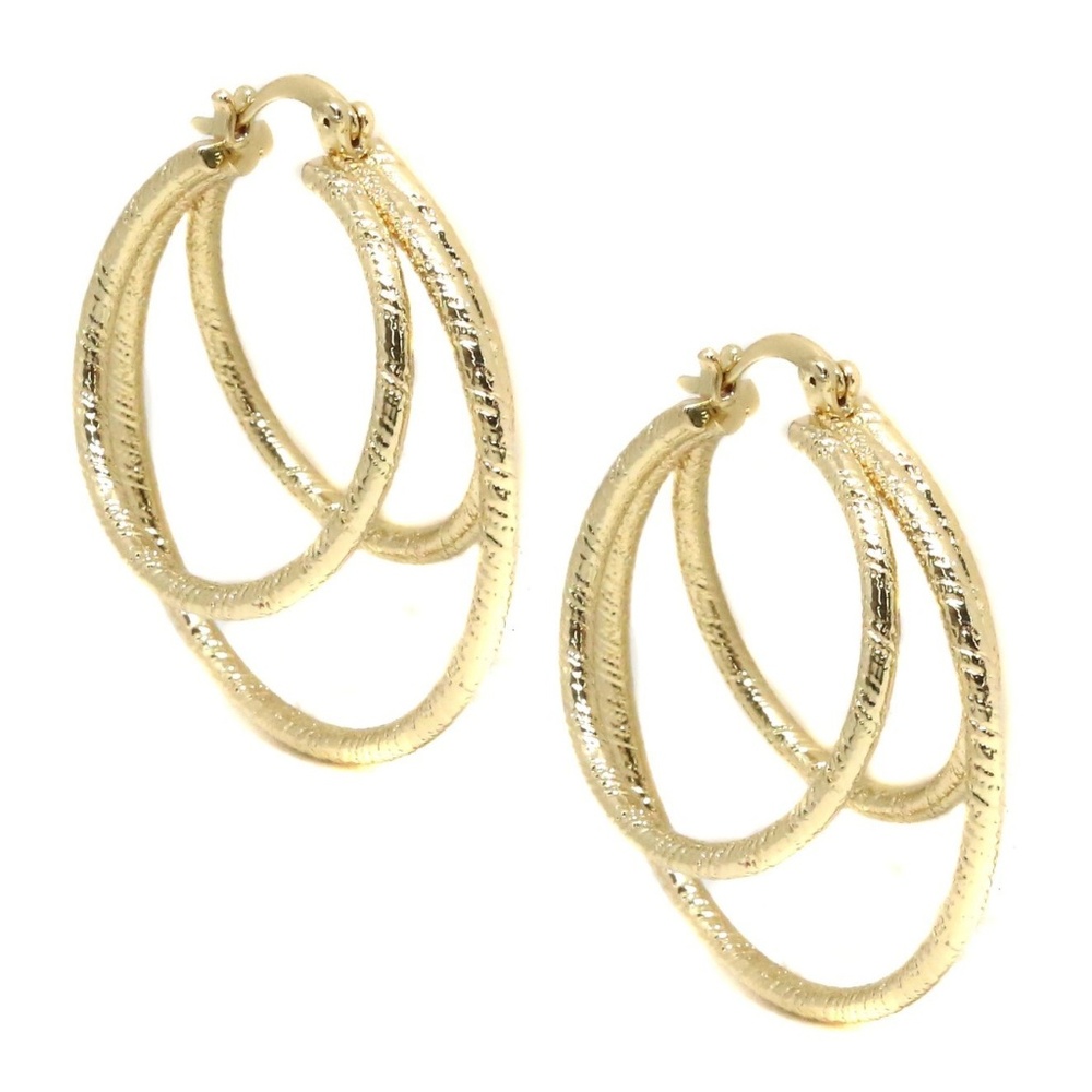 Cage Hoop Earrings